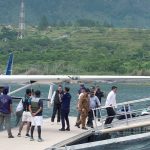 Foto Gubsu Demo Flight Pesawat Amfibi di Danau Toba (10)